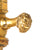 Original Continental European 18th Century Gilt Brass Hunting Sword with Faceted Agate Grip, Etched and Gilt “NEC TEMERE NEC TIMIDE” Blade and Scabbard