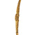 Original Continental European 18th Century Gilt Brass Hunting Sword with Faceted Agate Grip, Etched and Gilt “NEC TEMERE NEC TIMIDE” Blade and Scabbard
