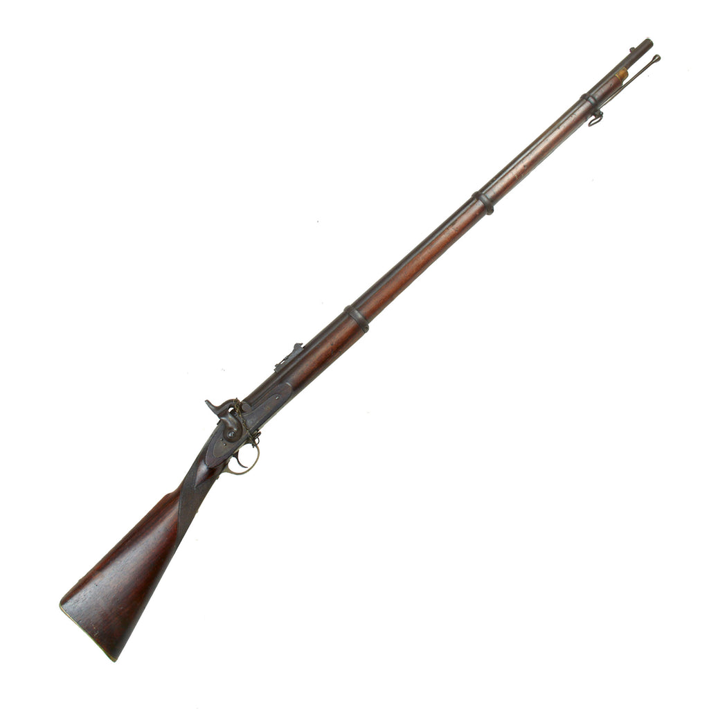 Original Rare U.S. Civil War Era British 4th Model P-1853 Enfield Three Band Officer Rifle by London Armoury Co. - Dated 1863 Original Items