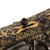 Original Ottoman Empire Brass and Bone Miquelet Lock Rifled Shishana Carbine with Silver Decorations and Ball Trigger - circa 1800 Original Items