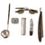 Original British 1797-Dated Napoleonic Naval Officer’s Presentation Personal Effects Box Inscribed to William Fitzwilliam Owen with Flintlock Pistol and Numerous Personalized Accessories