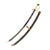 Original U.S. War of 1812 Era Eagle Head Infantry Officer’s Saber with Fire-Blued Gold-Inlaid Blade & Original Leather Scabbard - Excellent Original Items