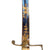 Original U.S. Mexican-American War Era Mounted Officer’s Saber with Magnificent German-Made Fire-Blued Gold-Inlaid Blade & Scarce Brass Scabbard by Peter Knecht in Solingen Original Items