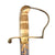 Original U.S. Mexican-American War Era Mounted Officer’s Saber with Magnificent German-Made Fire-Blued Gold-Inlaid Blade & Scarce Brass Scabbard by Peter Knecht in Solingen Original Items