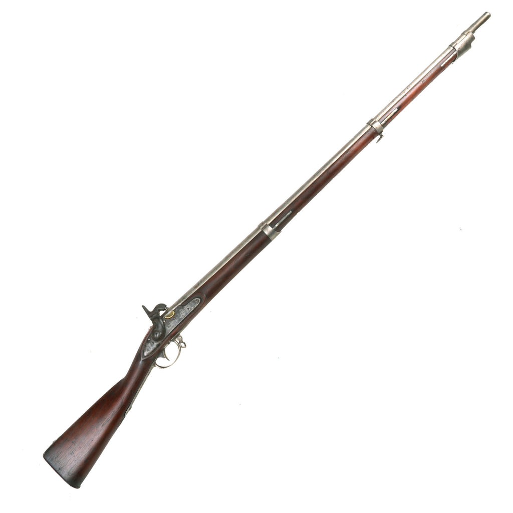 Original U.S. Model 1816 Contract Musket by Lemuel Pomeroy - Percussion Cone in Barrel Conversion - dated 1821 Original Items