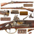 Original Danish / Norwegian Flintlock Jäger Rifle with Later Pillar Breech Alteration, Safety Dog and Matching Serial No. 2266 Original Items