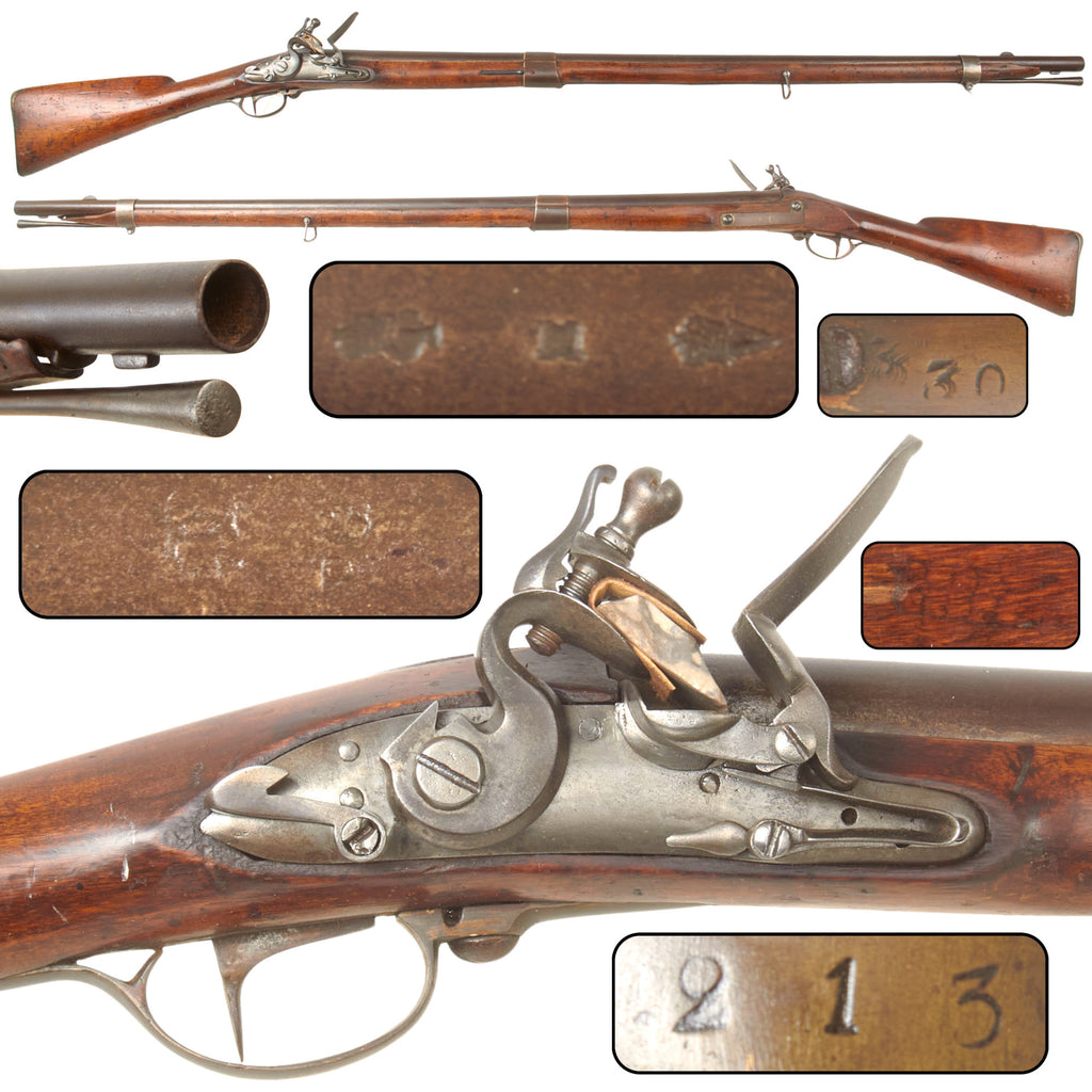 Original Swedish Napoleonic Model 1805 Land Pattern "Subsidy" Flintlock Musket Made with British Barrel and Doglock Safety, Circa 1810