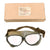 Original German WWII Luftwaffe Baumuster 295 Landfliegerbrille Pilot Goggles with 1942-Dated Callowaro Wagener K.-G. Box - Mima Marked Original Items