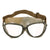 Original German WWII Luftwaffe Baumuster 295 Landfliegerbrille Pilot Goggles with 1942-Dated Callowaro Wagener K.-G. Box - Mima Marked Original Items