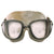 Original German WWII Luftwaffe Baumuster 295 Landfliegerbrille Pilot Goggles with 1942-Dated Callowaro Wagener K.-G. Box - Mima Marked Original Items