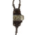 Original German WWII Wehrmacht Kmf.b Panzer Throat Microphone with (Fu)b Chest Switch and Connecting Cord