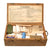 Original German WWII Wehrmacht Verbandkasten Wooden First Aid Chest with Wartime Medical Contents and WaA727 Label Original Items