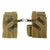German WWII Pair of MP 40 Magazine Pouches Made from Original Fabric