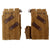 German WWII Pair of MP 40 Tropical Afrika Korps Magazine Pouches Made from Original Fabric Original Items