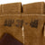 German WWII Pair of MP 40 Tropical Afrika Korps Magazine Pouches Made from Original Fabric Original Items