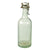 Original German WWII Luftwaffe FL UV Marked Thick Clear Glass Beer or Wine Bottle - Dated 1942