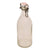 Original German WWII Luftwaffe Marked Clear Glass Beer or Wine Bottle - Marked Property of Luftwaffe Original Items
