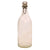 Original German WWII Luftwaffe Marked Clear Glass Beer or Wine Bottle - Marked Property of Luftwaffe Original Items
