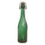 Original German WWII Era Graf von Schönborn Marked Green Glass Wine or Beer Bottle with Stopper & Washer