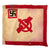 Original German WWII Unidentified Unit Embroidered Insignia Pennant Flag - 9" x 10" Original Items