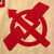 Original German WWII Unidentified Unit Embroidered Insignia Pennant Flag - 9" x 10" Original Items