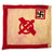 Original German WWII Unidentified Unit Embroidered Insignia Pennant Flag - 9" x 10" Original Items