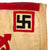 Original German WWII Unidentified Unit Embroidered Insignia Pennant Flag - 9" x 10" Original Items