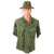 Original U.S. Vietnam War 101st Airborne Third Pattern Jungle Fatigue Shirt, OG-107 Utility Shirt, & Boonie Hat Grouping with In-Country Made Insignia Original Items