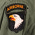 Original U.S. Vietnam War 101st Airborne Third Pattern Jungle Fatigue Shirt, OG-107 Utility Shirt, & Boonie Hat Grouping with In-Country Made Insignia Original Items
