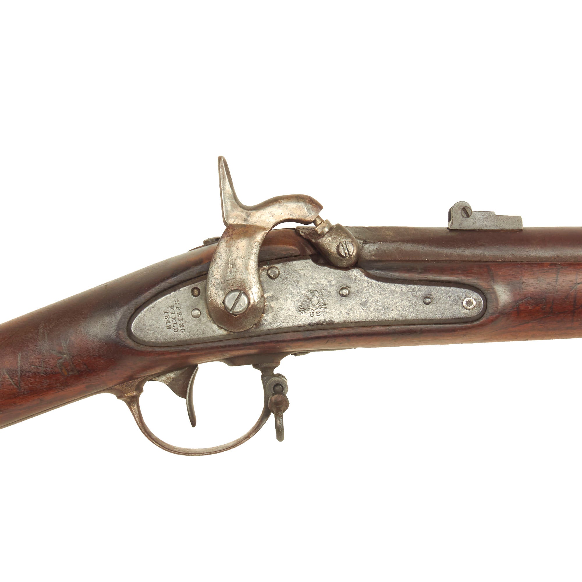 Springield 1842 Original U.S. Civil War Era Springfield Model 1842 - Possible CSA Conv ...
