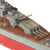 U.S. WWII USS Missouri (BB-63) 1:200 Scale Wood Model - Custom Built Original Items