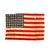 Original U.S. WWI & WWII 48 Star Wool Flags - Lot of 2 - 25 x 33½” & 33½ x 48” Original Items