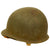 Original U.S. WWII Early 1942 M1 McCord Front Seam Fixed Bale Helmet with CAPAC Liner - Complete Original Items