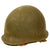 Original U.S. WWII Early 1942 M1 McCord Front Seam Fixed Bale Helmet with CAPAC Liner - Complete Original Items