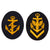 Original German WWII Kriegsmarine Ratings Badges with Dog Tag and Cap Tally Grouping - 6 Items Original Items