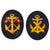 Original German WWII Kriegsmarine Ratings Badges with Dog Tag and Cap Tally Grouping - 6 Items Original Items