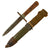 Original U.S. WWII PAL K4808 Butcher Knife Turned Fighting Knife in M8 Scabbard by B.M. Co. Original Items