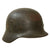 Original German WWII Extra Small Heer Army M35 Textured Paint Helmet with 1944 Dated 53cm Liner - Stamped ET60 Original Items