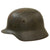 Original German WWII Extra Small Heer Army M35 Textured Paint Helmet with 1944 Dated 53cm Liner - Stamped ET60 Original Items