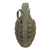 Original U.S. WWII Inert MkII Pineapple Grenade with M10A3 Fuze by American Armament Corporation Original Items