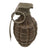 Original U.S. WWII Inert MkII Pineapple Practice Grenade with M10A3 Fuze Original Items
