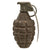 Original U.S. WWII Inert MkII Pineapple Practice Grenade with M10A3 Fuze Original Items