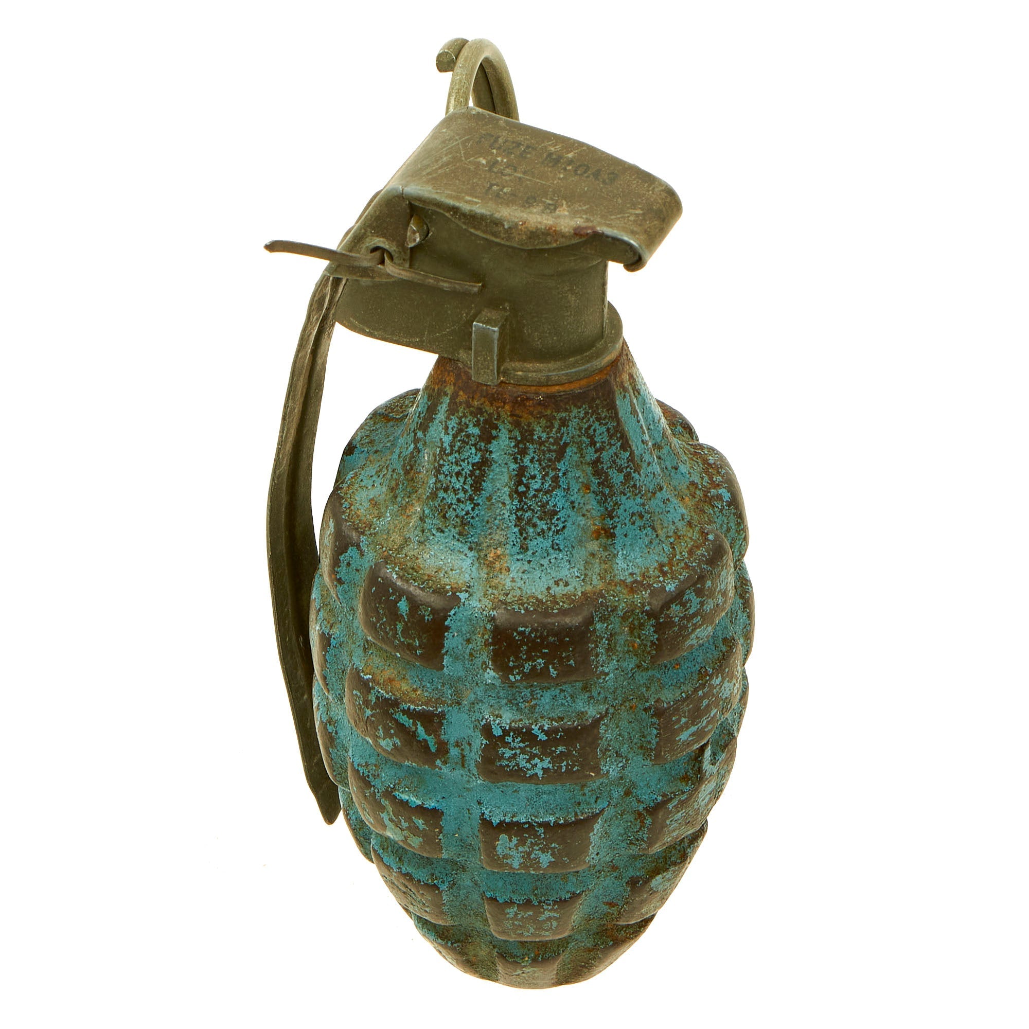 Original U.S. WWII M21 Inert Practice Pineapple Fragmentation Training ...