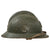 Original French WWII M1926 Adrian Helmet with Chinstrap and Reproduction Liner Original Items