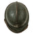 Original French WWII M1926 Adrian Helmet with Chinstrap and Reproduction Liner Original Items