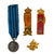Original Italian WWI & WWII Medal & Bullion Insignia Lot - 11 Items Total Original Items