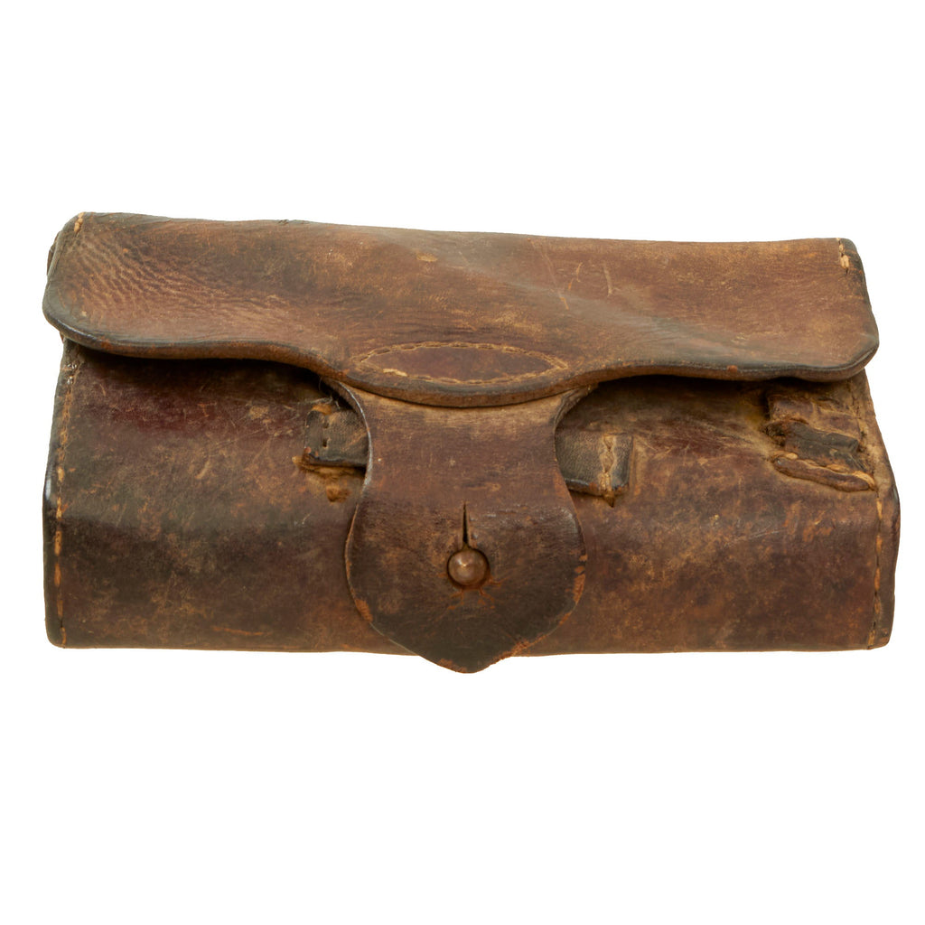 Original Japanese WWII Imperial Japanese Army Cavalry Type 44 Carbine M38 Ammo Pouch Original Items