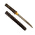 Original Japanese Edo Period Tanto Short Sword with Handmade Blade, Kogatana & Lacquered Scabbard Original Items
