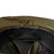 Original French WWII Model 1926 Adrian Infantry Helmet with Liner & Chinstrap - Olive Green Original Items