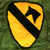 Original U.S. Vietnam War 101st Airborne 1st Cavalry Custom-Sewn Wall Hanging Sheet with In Country-Made Insignia Original Items